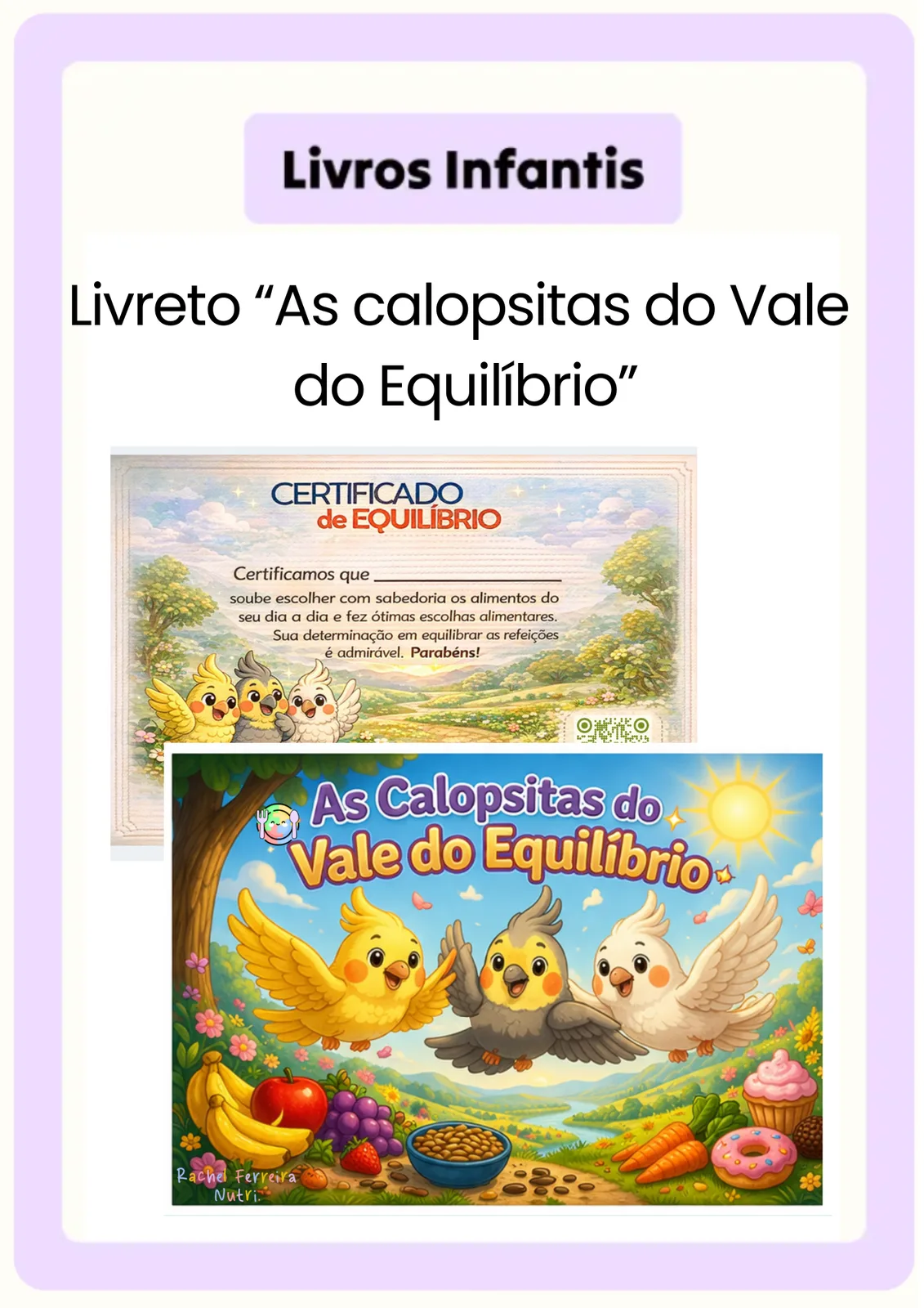 As calopsitas do Vale do Equilíbrio